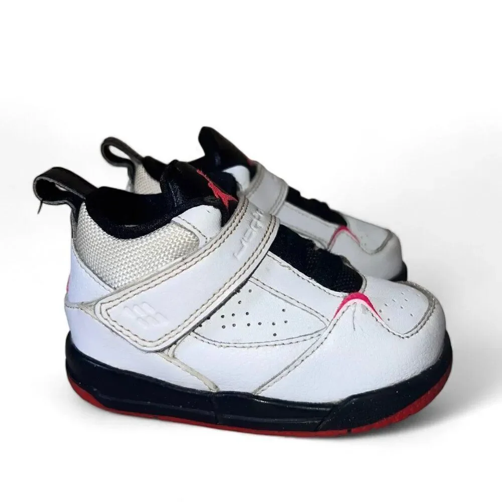 Jordan Flight 45 GT White / Hyper Pink / Black 644875-109‎ Toddler 5 C